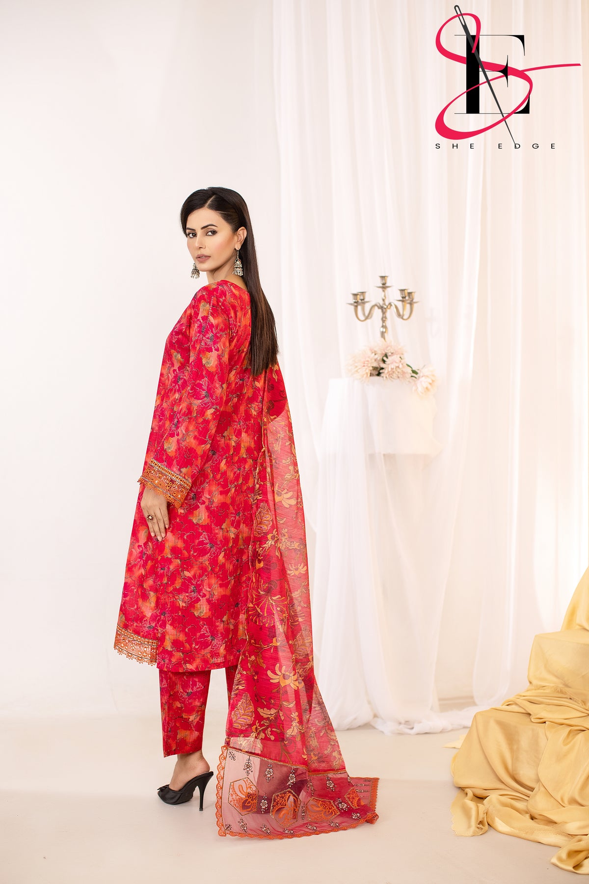 Three Piece Printed Stitched Embroidered Suit - Summers 2025