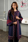 Two Piece Stitched Embroidered Suit -  Summers 2024