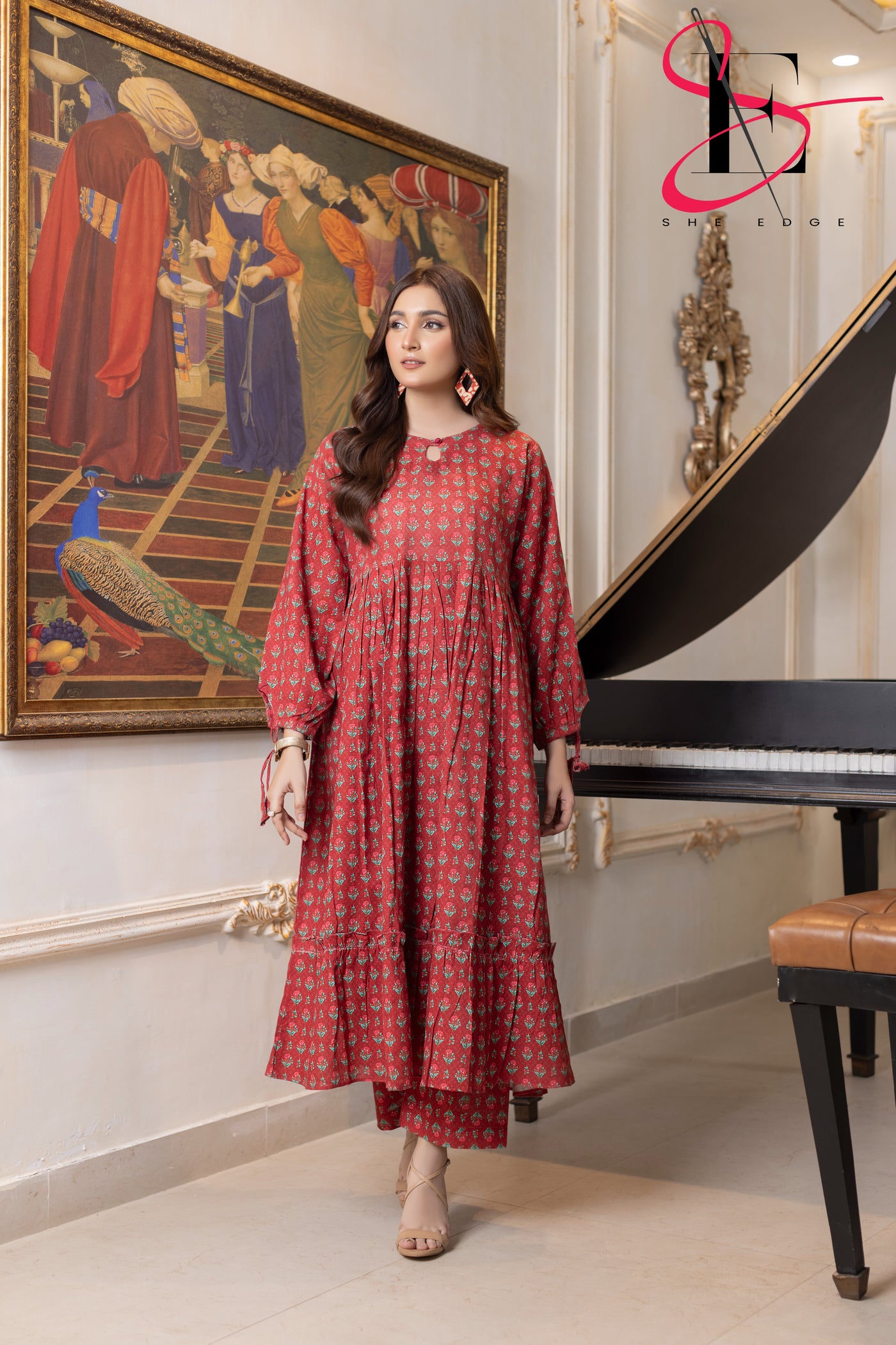 Two Piece Stitched Embroidered Suit - Winters 2024 Sale Two Piece Stitched Embroidered Suit - Winters 2024 Sale