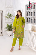 Two Piece Stitched Embroidered Suit -  Summers 2024