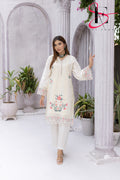 Two Piece Stitched Embroidered Suit -  Summers 2024