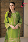 Two Piece Stitched Embroidered Suit -  Summers 2024