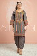 2 Piece Stitched Embroidered Suit -  Summers 2023