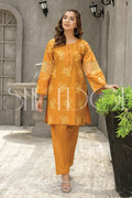 2 Piece Stitched Embroidered Suit -  Summers 2023
