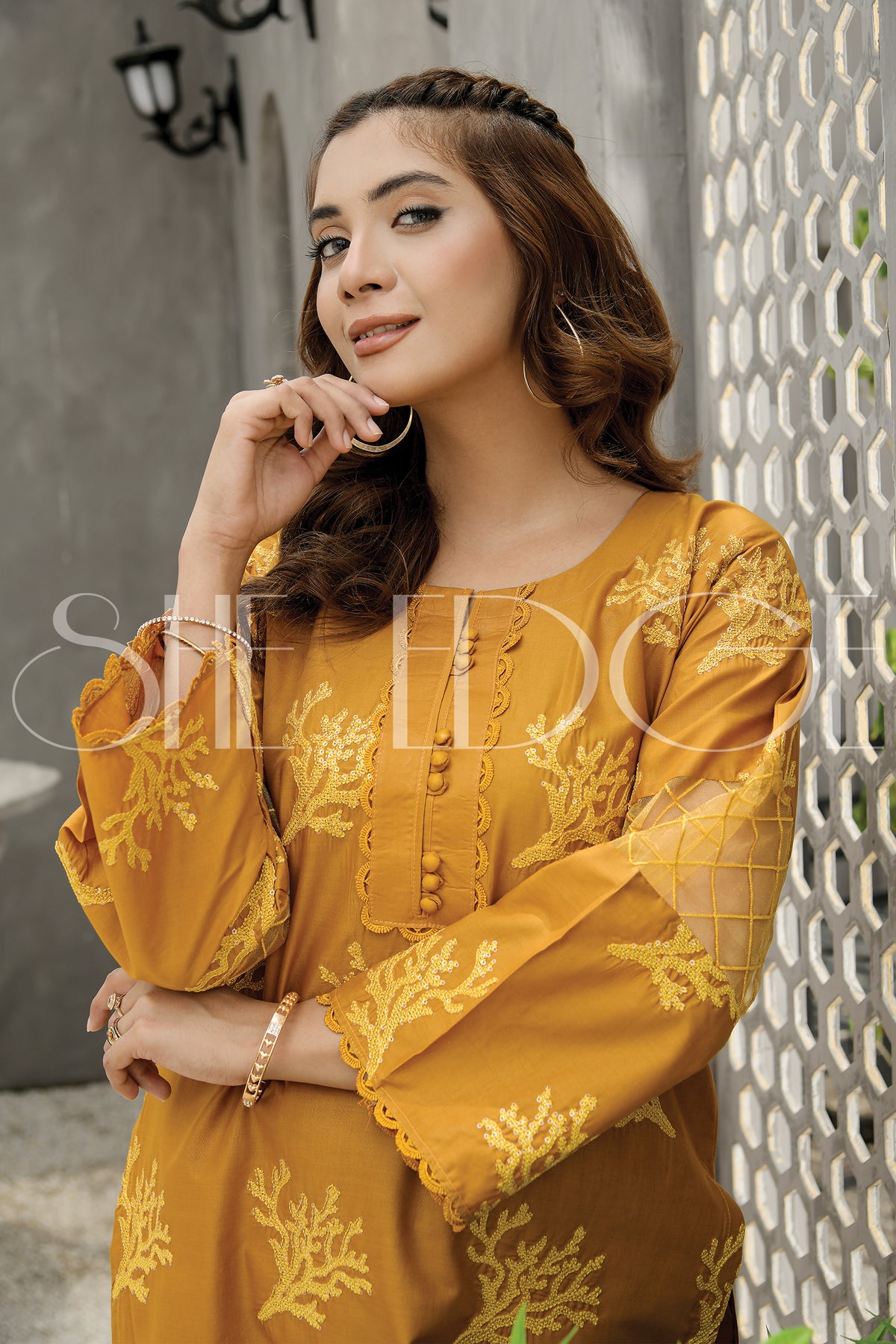 2 Piece Stitched Embroidered Suit -  Summers 2023