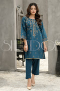 2 Piece Stitched Embroidered Suit -  Summers 2023
