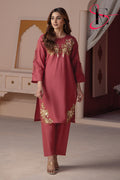 Two Piece Stitched Embroidered Suit -  Summers 2024