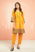 2 Piece Stitched Embroidered Suit -  Summers 2023