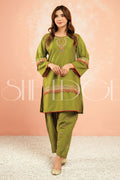 2 Piece Stitched Embroidered Suit -  Summers 2023