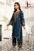 Two Piece Stitched Embroidered Suit -  Summers 2024