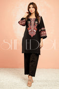 2 Piece Stitched Embroidered Suit -  Summers 2023