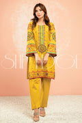 2 Piece Stitched Embroidered Suit -  Summers 2023