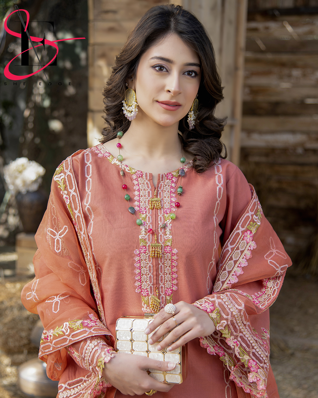 Three Piece Stitched Embroidered Suit - Summers 2025