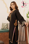 Two Piece Stitched Embroidered Suit -  Summers 2024