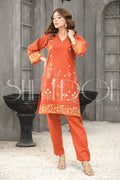 2 Piece Stitched Embroidered Suit -  Summers 2023