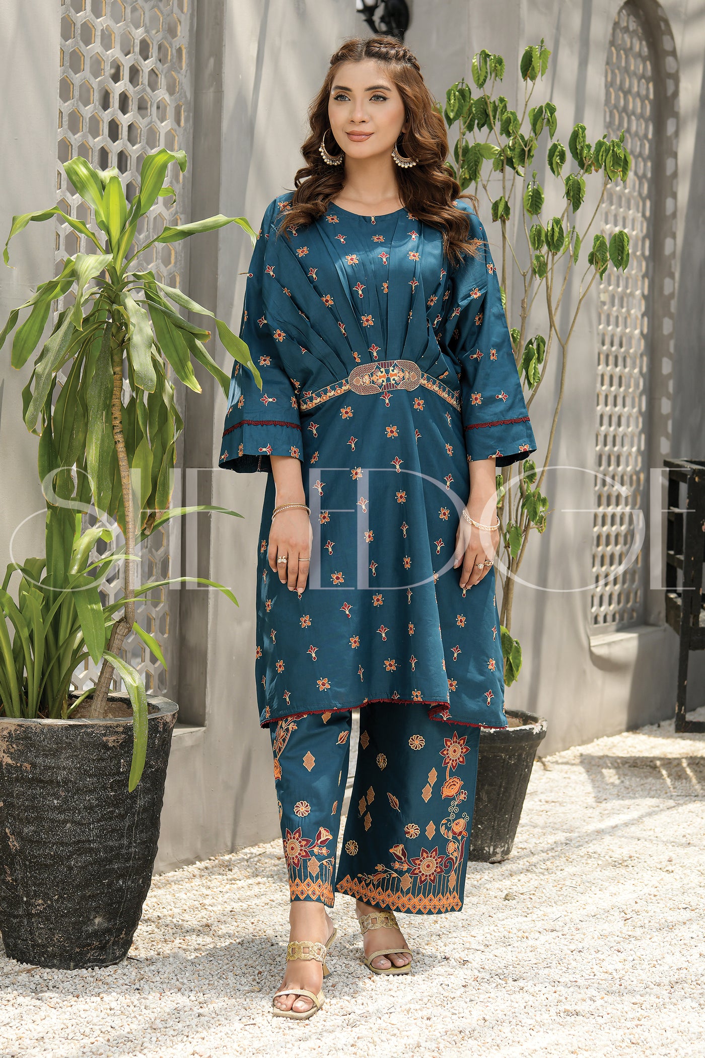 2 Piece Stitched Embroidered Suit - Summers 2023 Sale 2 Piece Stitched Embroidered Suit - Summers 2023 Sale