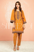 2 Piece Stitched Embroidered Suit -  Summers 2023