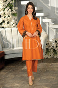 Two Piece Stitched Embroidered Suit -  Winters 2023