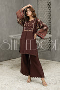 Two Piece Embroidered Lawn Suit - Summers 2023