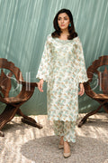 Two Piece Styled Lawn Suit - Summers 2023