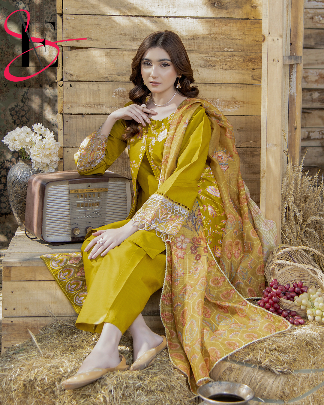 Three Piece Stitched Embroidered Suit - Summers 2025