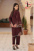 Two Piece Stitched Embroidered Suit -  Summers 2024