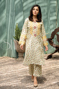 Two Piece Styled Lawn Suit - Summers 2023