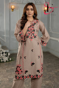 Two Piece Stitched Embroidered Suit -  Summers 2024