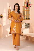 Two Piece Stitched Embroidered Suit -  Summers 2024