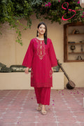 Two Piece Stitched Embroidered Suit -  Winters 2024