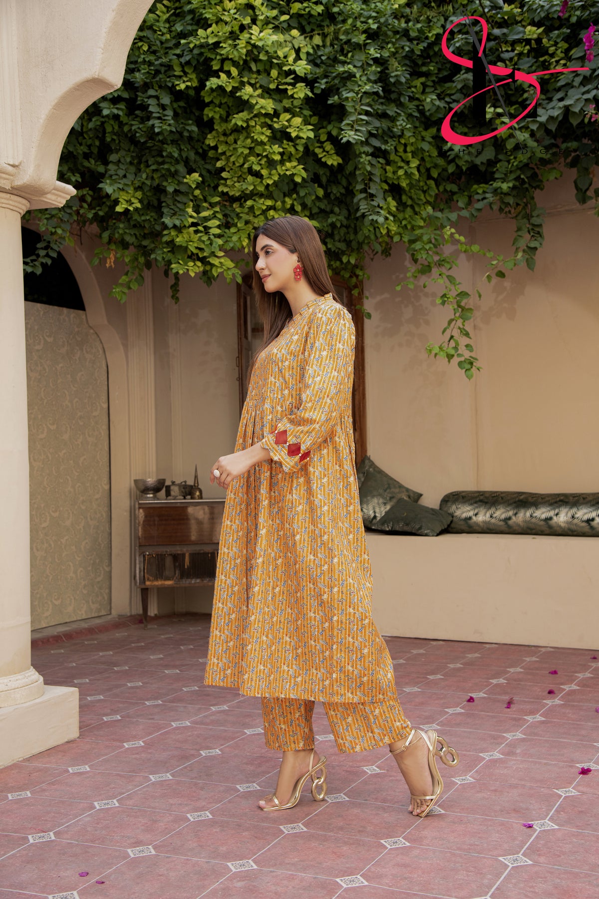 Two Piece Stitched Embroidered Suit -  Winters 2024