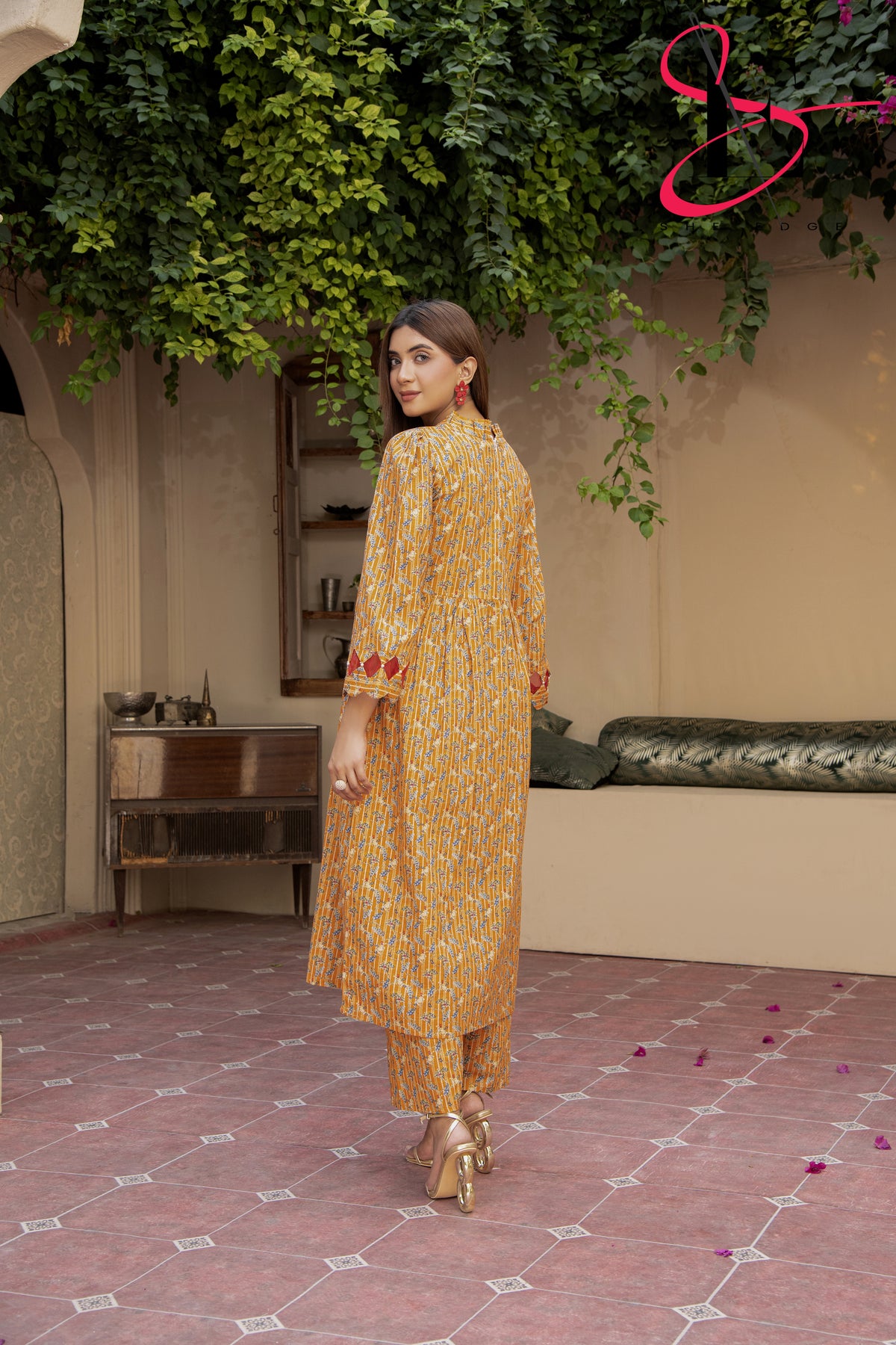 Two Piece Stitched Embroidered Suit -  Winters 2024