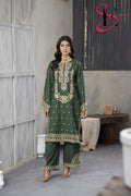 Two Piece Stitched Embroidered Suit -  Winters 2024