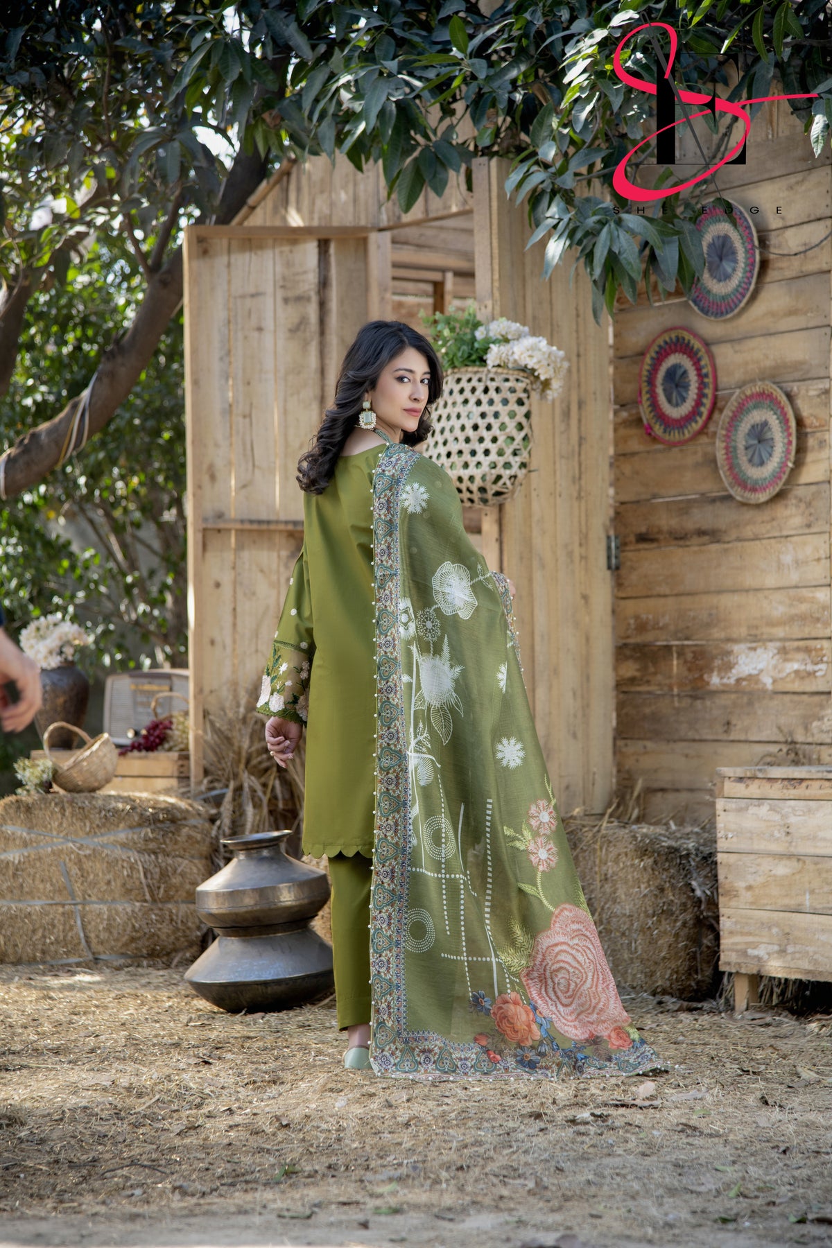 Three Piece Stitched Embroidered Suit - Summers 2025