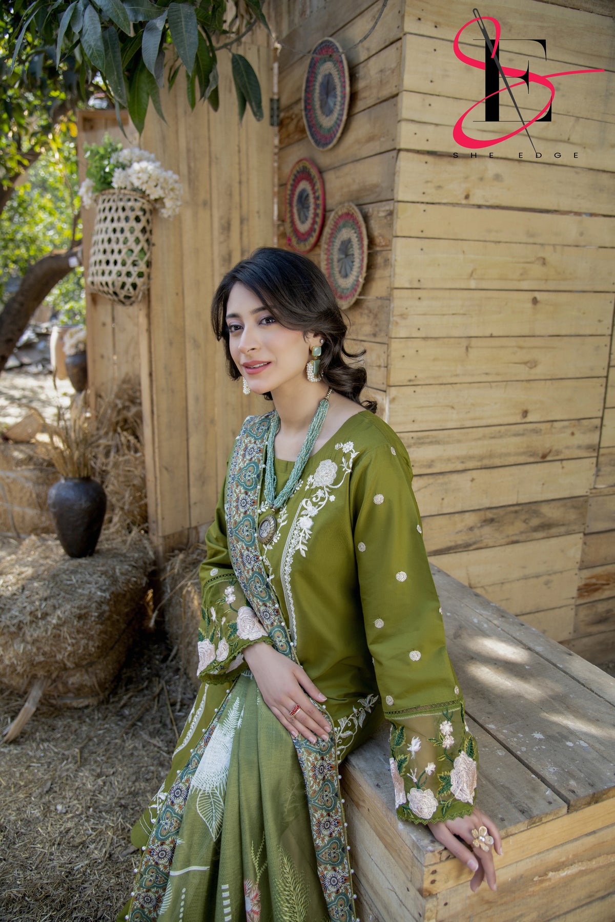 Three Piece Stitched Embroidered Suit - Summers 2025
