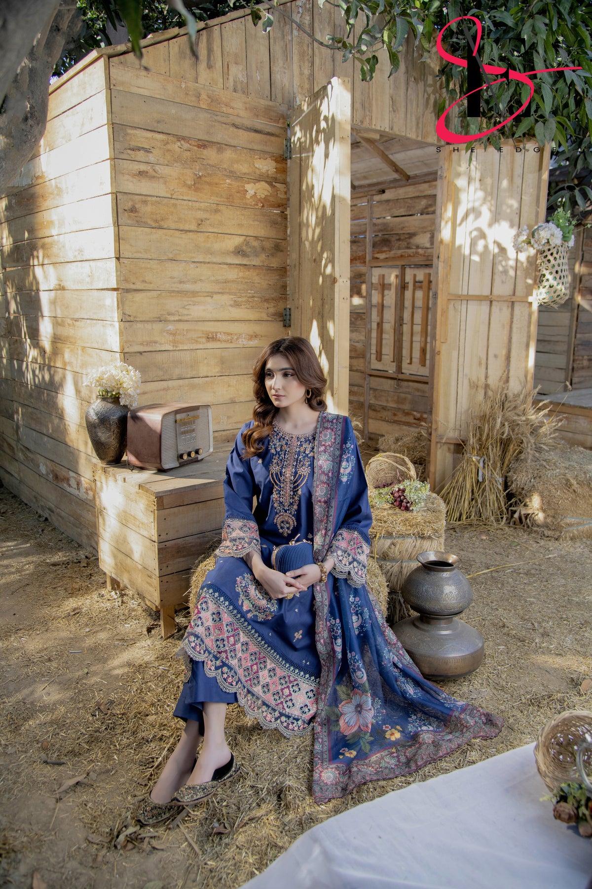 Three Piece Stitched Embroidered Suit - Summers 2025
