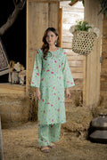 Co-Ord Set Two Pc Printed Suit Lawn Cotton
