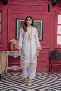 Two Piece Stitched Embroidered Casual Suit - Summers 2025