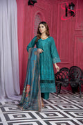 Three Piece Stitched Embroidered Suit - Summers 2025