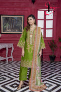 Three Piece Stitched Embroidered Suit - Summers 2025