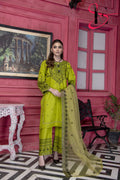 Three Piece Stitched Embroidered Suit - Summers 2025