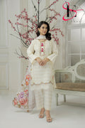 Three Piece Stitched Embroidered Suit - Winters 2024