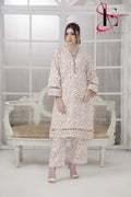 Soft Courtrai Digital Print Suit Two Pc
