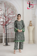 Soft Courtrai Digital Print Suit Two Pc