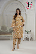 Soft Courtrai Digital Print Suit Two Pc