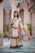 Three Piece Stitched Embroidered Suit - Summers 2025