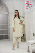 Soft Courtrai Digital Print Suit Two Pc