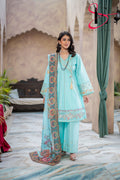 Three Piece Stitched Embroidered Suit - Summers 2025