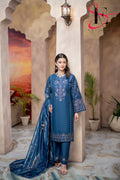 Three Piece Stitched Embroidered Suit - Summers 2025