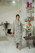 Two Piece Stitched Embroidered Suit -  Winters 2024